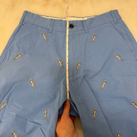 Castaway Nantucket Island Blue Shorts with Sharks - Picture 8 of 10